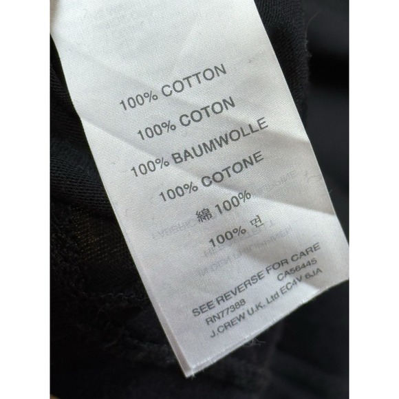 J. Crew Black Tie-Waist Cardigan Sweater Open Front Pockets Minimalist - Picture 5 of 8